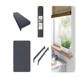 Интериорен подпрозоречен перваз 15 см.