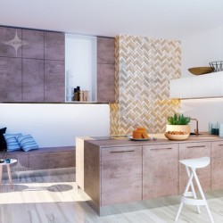 Декоративен ПВЦ Панел 8872