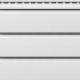 Облицовка за стрехи - винилов софит Бял Неперфориран
