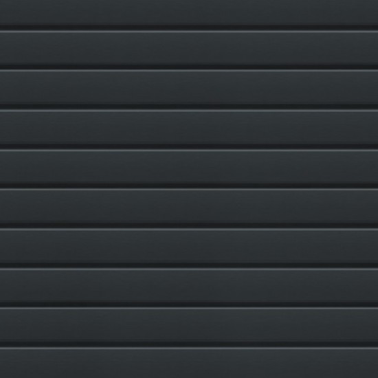 Облицовка за стрехи - винилов софит Графит Неперфориран
