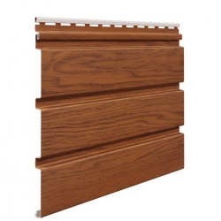 Облицовка за стрехи - винилов софит Златен Дъб Неперфориран