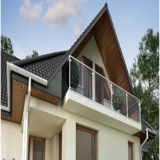 Облицовка за стрехи - винилов софит Златен Дъб Перфориран