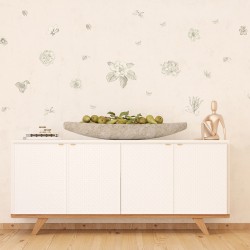 Стикер Графични цветя 30х30 см Стикер Графични цветя 30х30 см