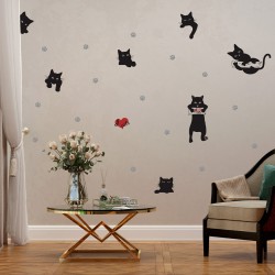 Стикер Котки 42.5х65 см Стикер Котки 42.5х65 см
