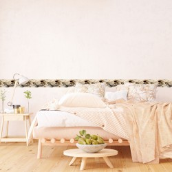 Самозалепващ фриз Бежов дим 138х500 см