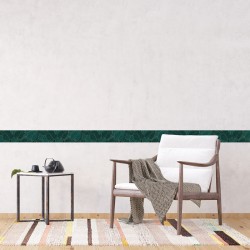 Самозалепващ фриз Нощни листа 138х500 см