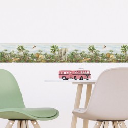 Самозалепващ фриз Дисни Джунгла жираф 97х500 см