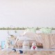 Самозалепващ фриз Дисни Джунгла жираф 97х500 см