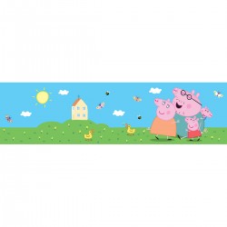 Самозалепващ фриз Дисни Прасето Пепа 97х500 см