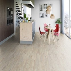 Трислоен паркет - Дъб робуст бял