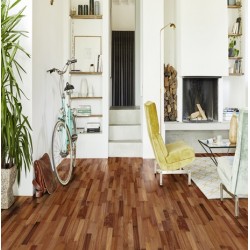 Трислоен паркет - Африкански махагон