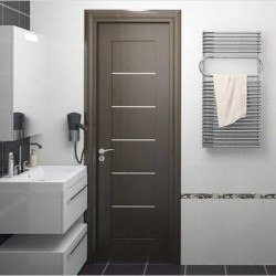 Интериорна врата Мира - Сива Остъклена