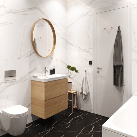 Винил SPC STONE Calacatta Black