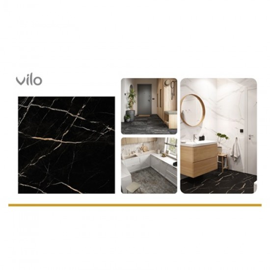 Винил SPC STONE Calacatta Black