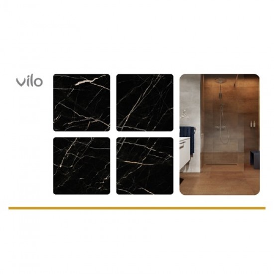 Винил SPC STONE Calacatta Black