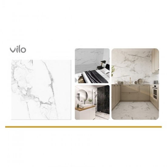 Винил SPC STONE Calacatta Snow