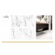 Винил SPC STONE Calacatta Snow