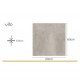 Винил SPC STONE Concrete Beige