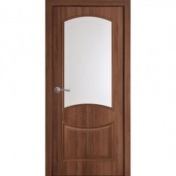 Интериорна врата Дона - Златна елха Остъклена