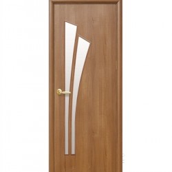 Интериорна врата Лилия - Златна елха остъклена