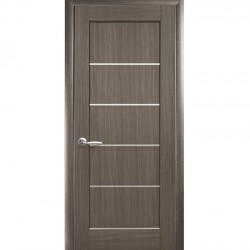 Интериорна врата Мира - Сива Остъклена