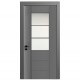 Интериорна врата Рина Антрацит Остъклена
