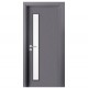 Интериорна врата Сити G Антацит Остъклена