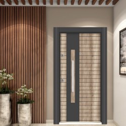 Входна Врата - Айдер антрацит