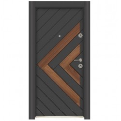 Входна Врата - Антрацит орех