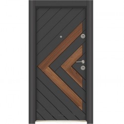Входна Врата - Антрацит орех