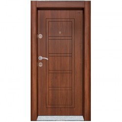 Входна Врата - Металик орех