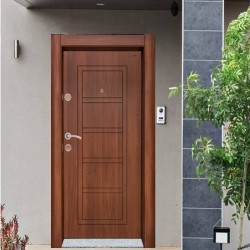 Входна Врата - Металик орех