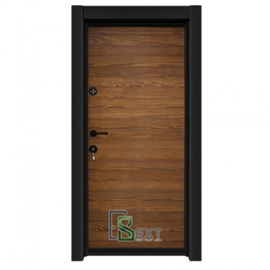 Входна врата за външни условия TOSKANA THERMO WOOD 102