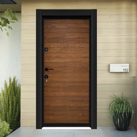 Входна врата за външни условия TOSKANA THERMO WOOD 102