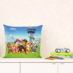 Възглавница Дисни Пес Патрул командна кула 40х40 см