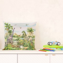 Възглавница Дисни Динозаври 40х40 см/двустранна