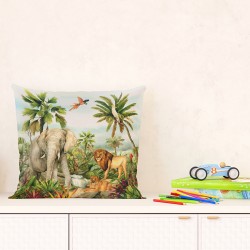 Възглавница Дисни Джунгла 40х40 см/двустранна